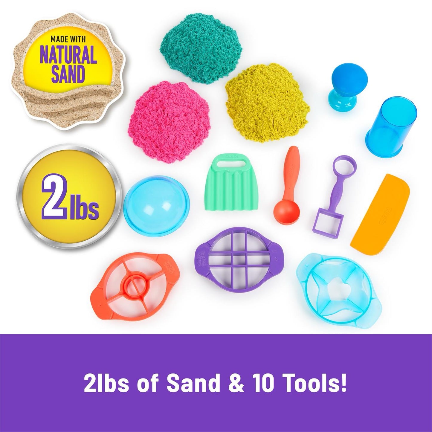 Kinetic Sand Ultimate Sandisfying Set