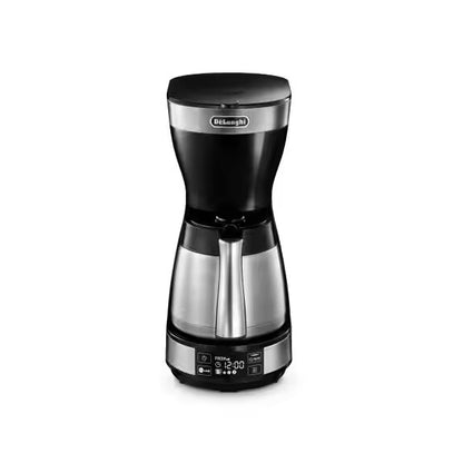 De'Longhi - American Coffee Maker 10 Cups 1.25 L | Black and Silver