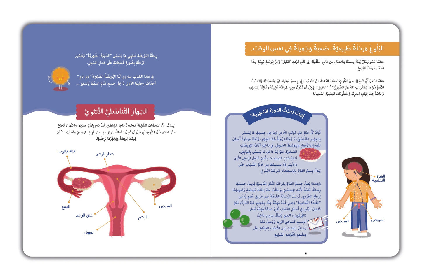 Kalila Wa Dimna دي دي: كتاب عن النمو للفتيات