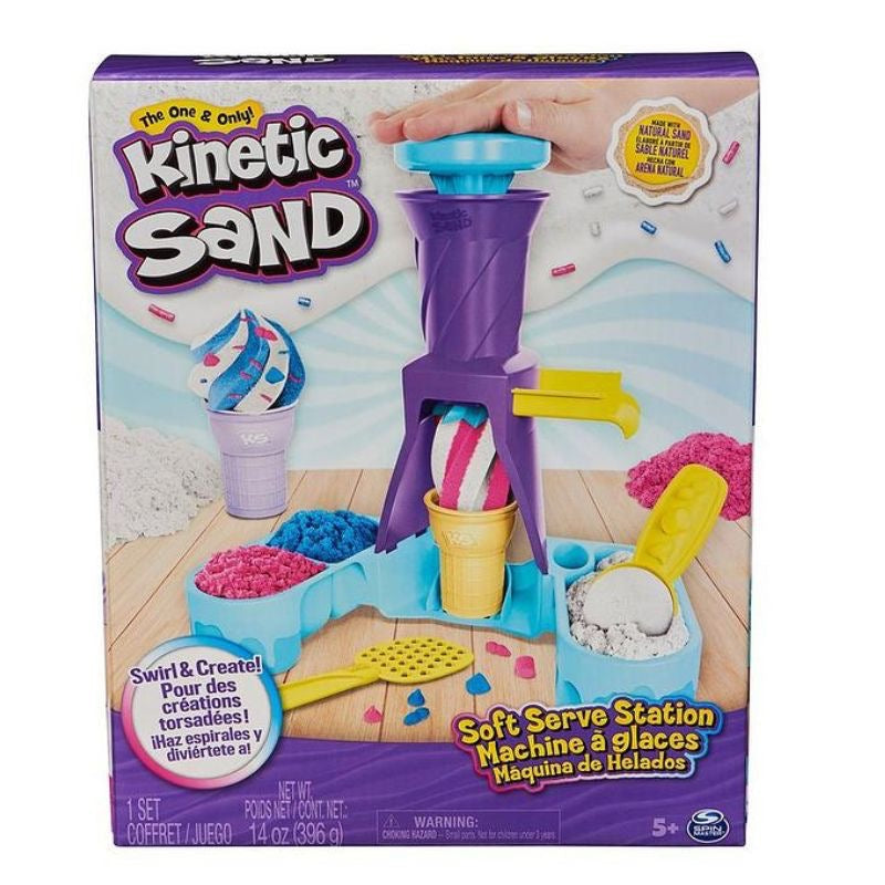 Kinetic Sand Soft Serve Station