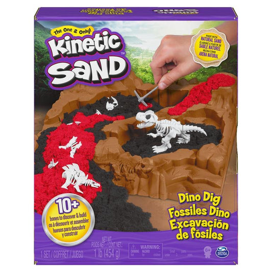 Kinetic Sand Digging For Dinos