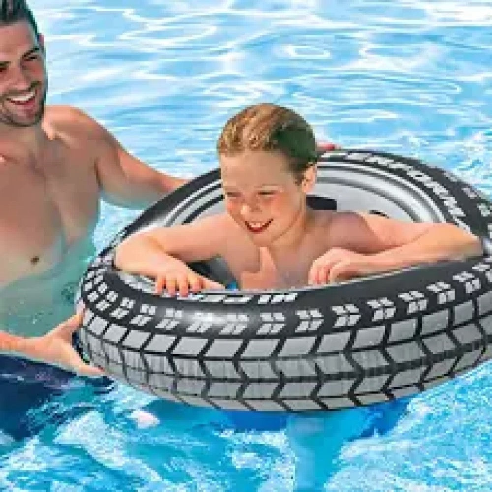 Intex - Giant Tire Inflatable Pool Swim Tube