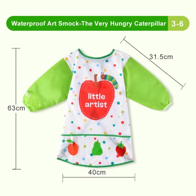 Mideer - Finger paint Waterproof Coat – Very Hungry Caterpillar | 3-6Y