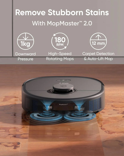 Eufy - Robot Vacuum X10 Pro Omni | Black