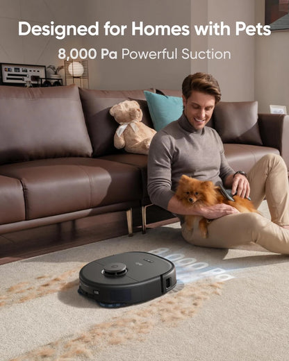 Eufy - Robot Vacuum X10 Pro Omni | Black