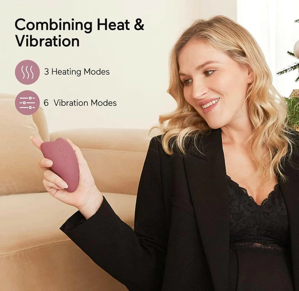 Momcozy - Warming Lactation Massager 2-in-1