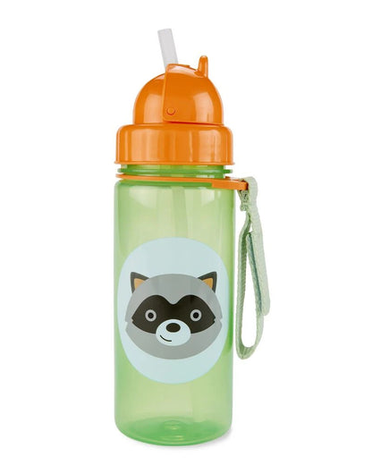 Skip Hop - Zoo Straw Bottle  - Raccoon - 384.5ml