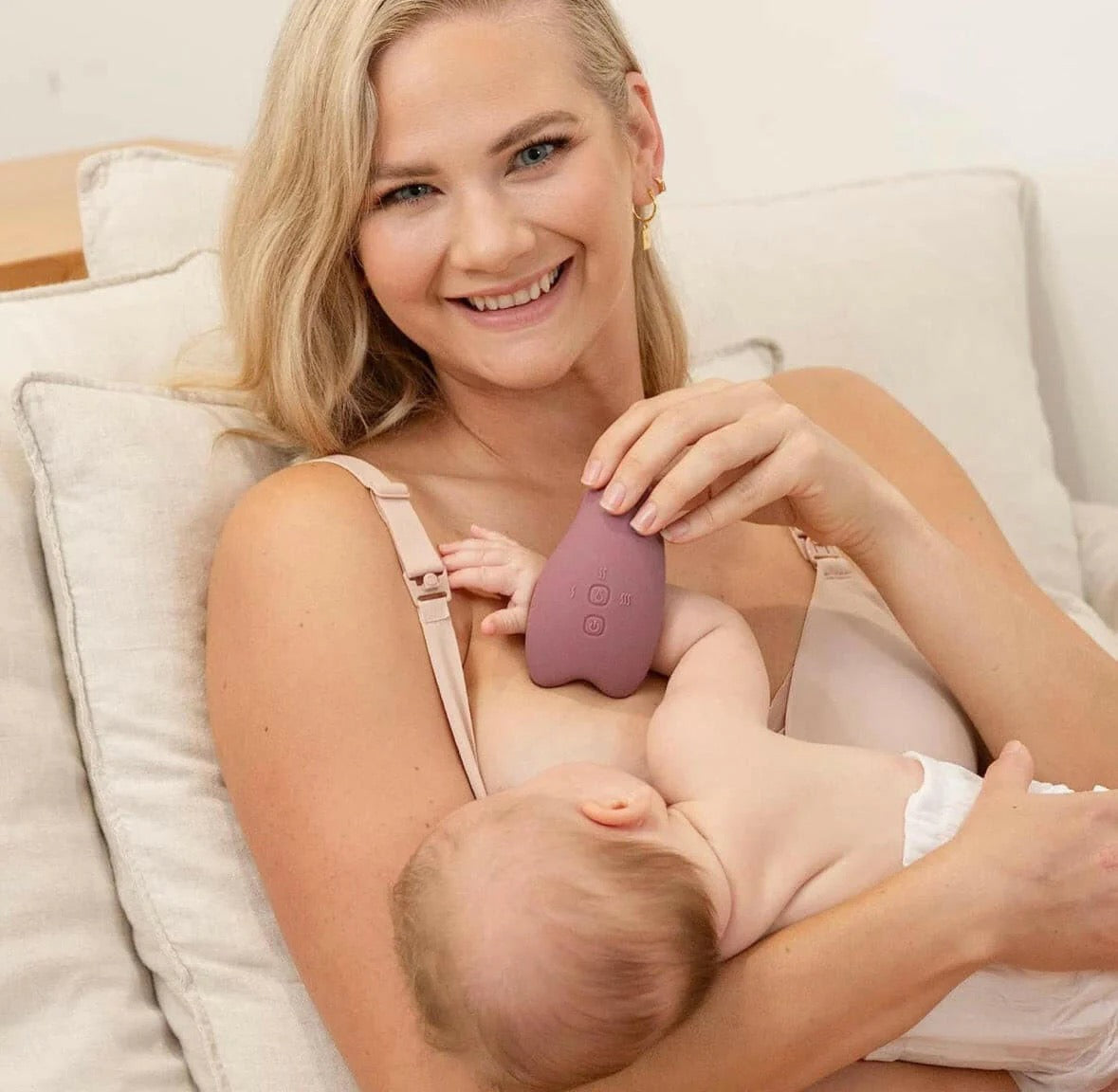 Momcozy - Warming Lactation Massager 2-in-1