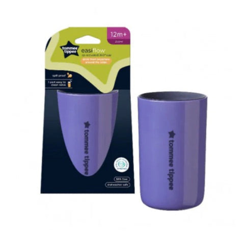 Tommee Tippee Easiflow 360° Cup | 250ml | 12m+ | Purple