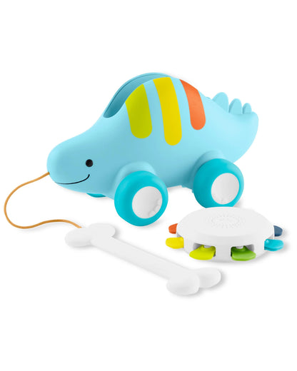 Skip Hop - Baby Explore & More Dinosaur 3-In-1 Baby Musical Pull Toy