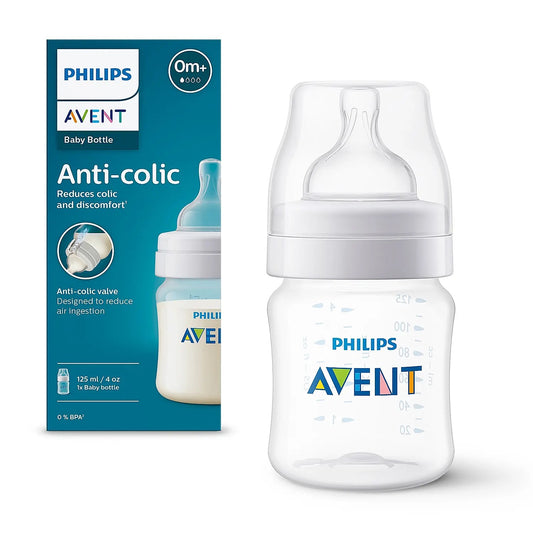 Philips Avent - Anti-colic Baby Bottle 125ml | 0m+ | White