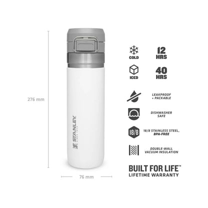 Stanley - The Quick-Flip Water Bottle | Polar | 700ml