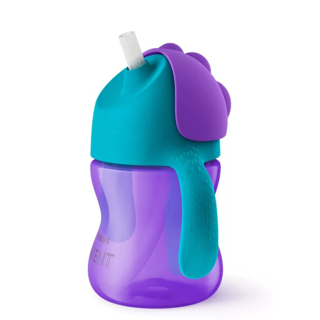 Philips Avent - Straw Cup 200ml | Purple-Blue