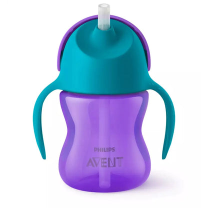 Philips Avent - Straw Cup 200ml | Purple-Blue