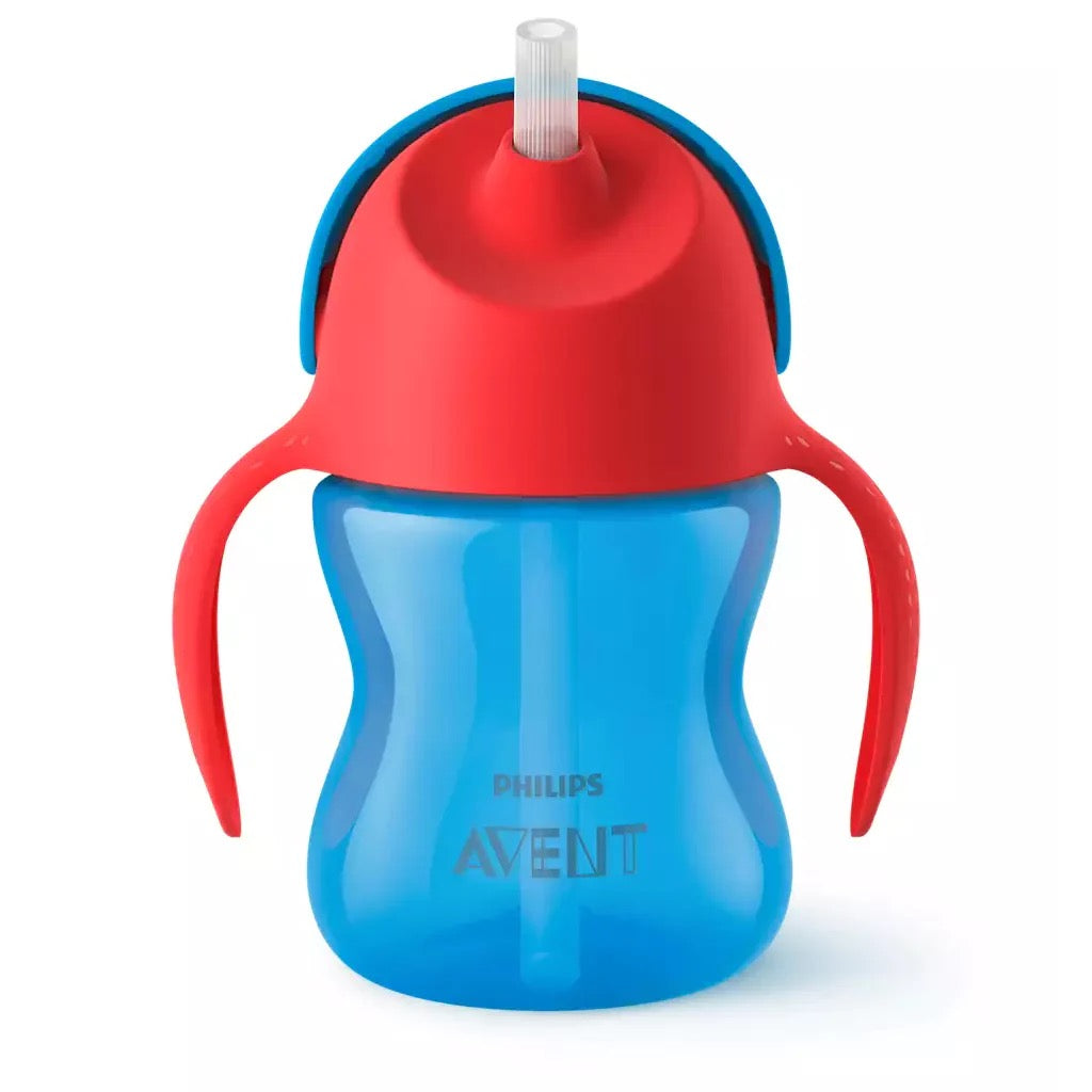 Philips Avent - Straw Cup 200ml | Blue-Red