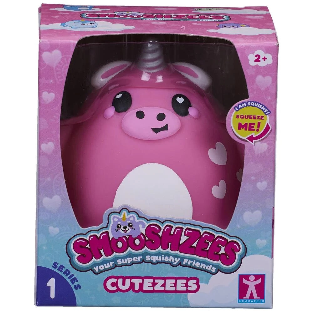 Smooshzees - Mini Cutezees - Scarlet Pink Unicorn