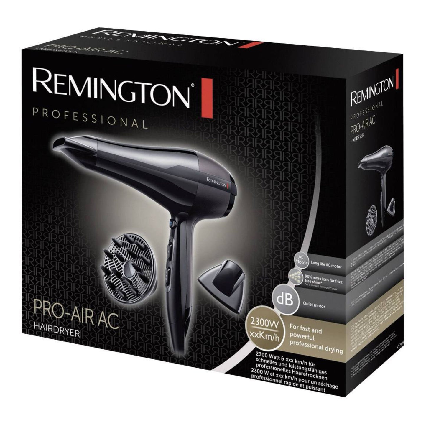 Remington -  Pro Air Hair Dryer | Black Glossy | 2300W