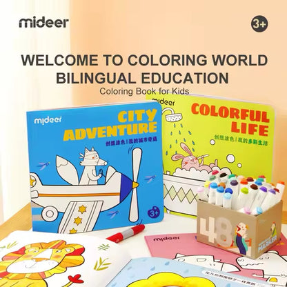 Mideer - Coloring Book - Animal Friends