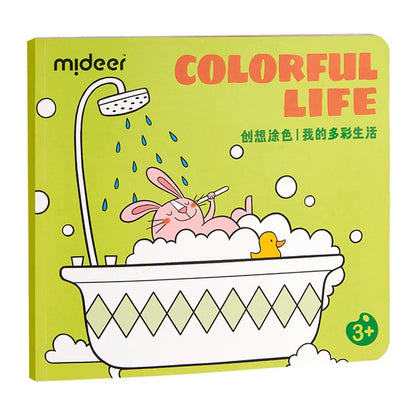 Mideer - Coloring Book - Colorful Life