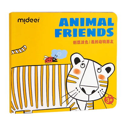 Mideer - Coloring Book - Animal Friends