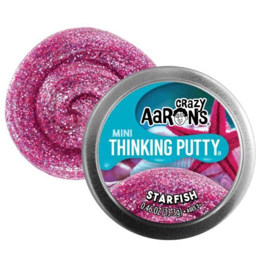 Crazy Aaron's - Thinking Putty Tin - Mini Starfish 13.3g