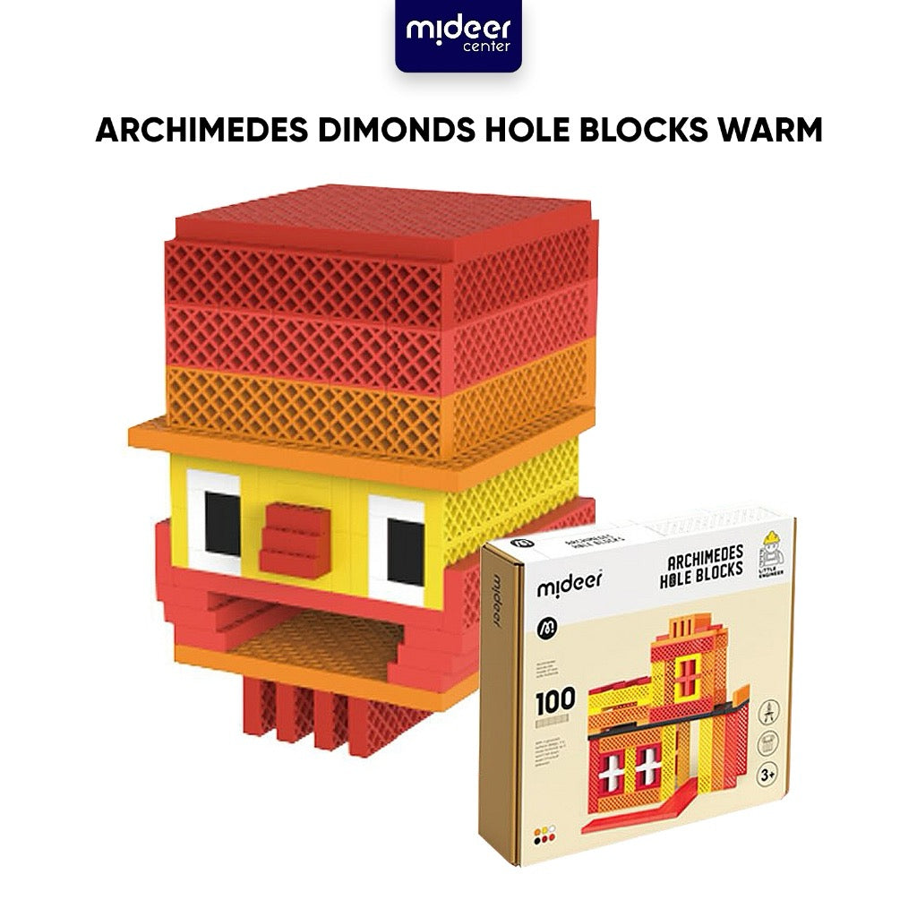 Mideer - Archimedes Dimonds Hole Blocks – Warm