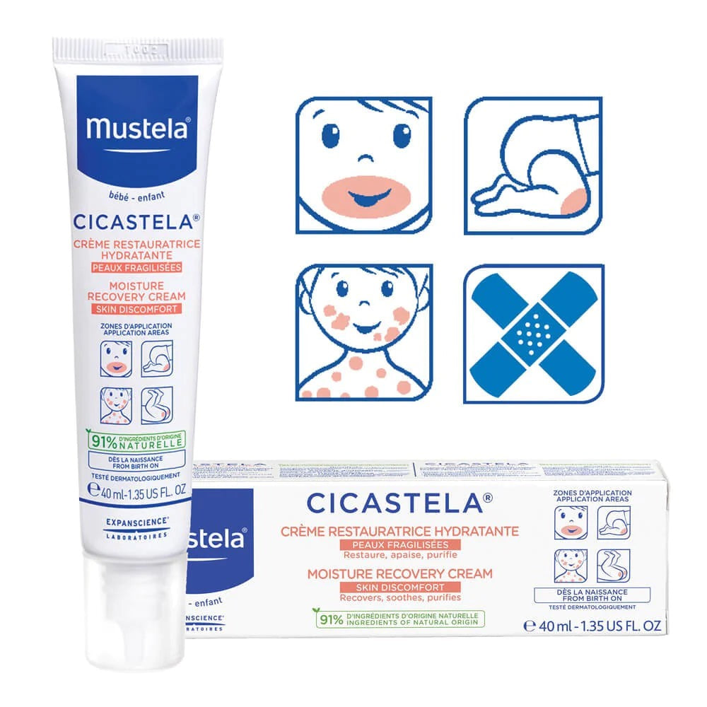 Mustela Cicastela Moisture Recovery Cream | 40ml