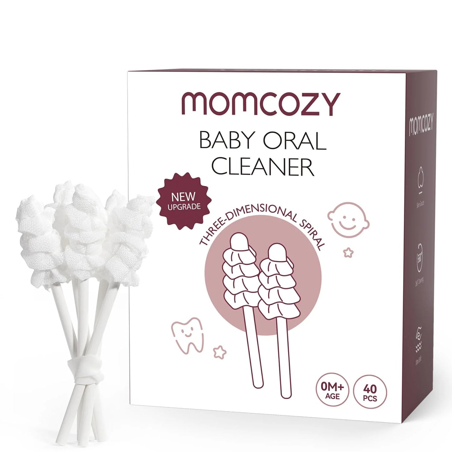 Momcozy - Baby Oral Cleaner | 40pcs