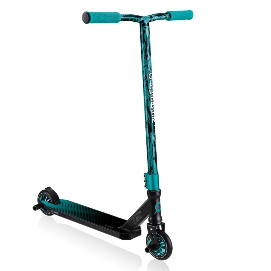 Globber Stunt Scooter GS 540 Black Teal | 8Y to Adults