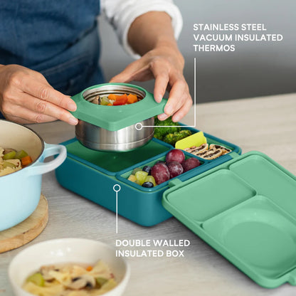 OmieBox Bento Box | Green Meadow