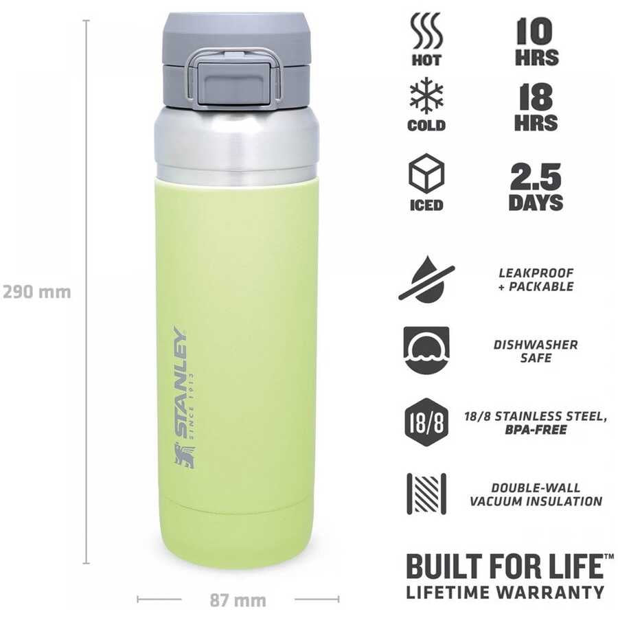 Stanley - The Quick-Flip Water Bottle | Citron | 1.06L