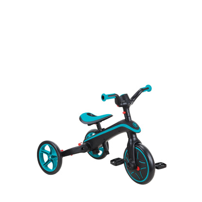 Globber Explorer Trike Foldable 4in1 | Olive | 10M - 5Y