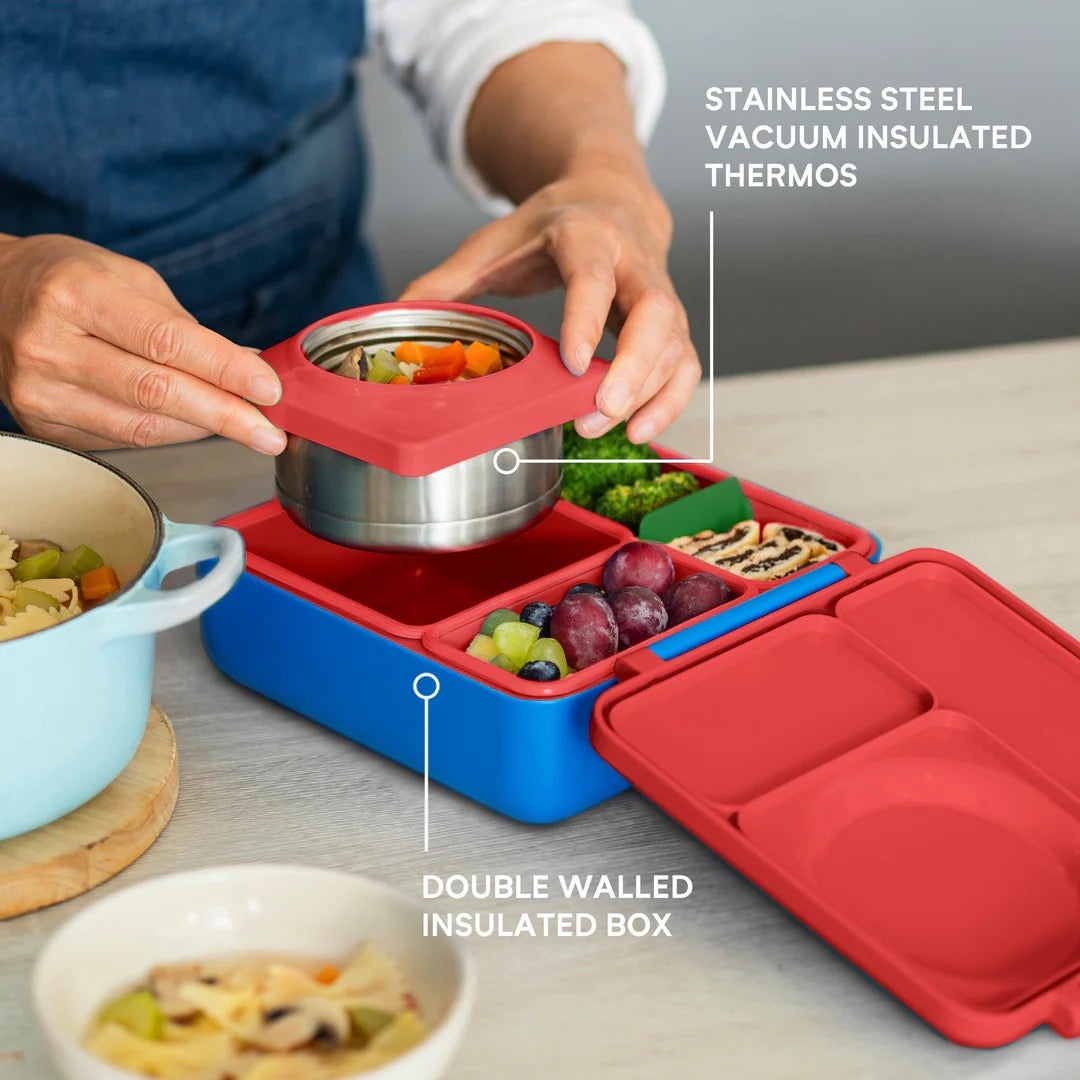 OmieBox Bento Box | Scooter Red