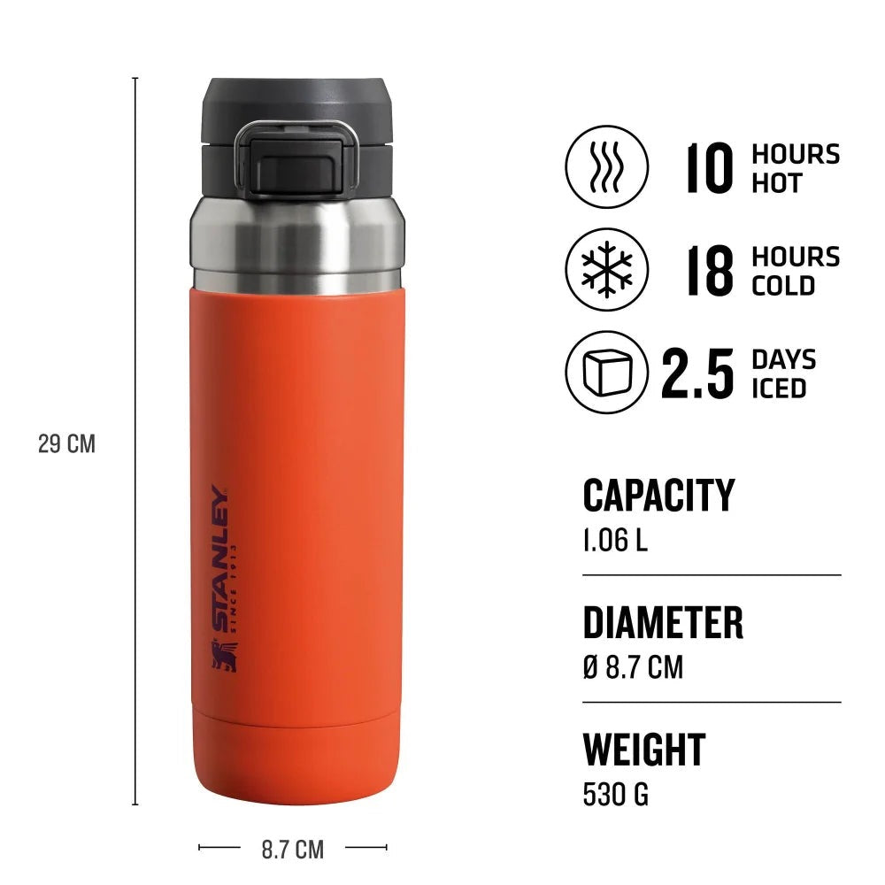 Stanley - The Quick-Flip Water Bottle | Tigerlily Plum | 1.06L