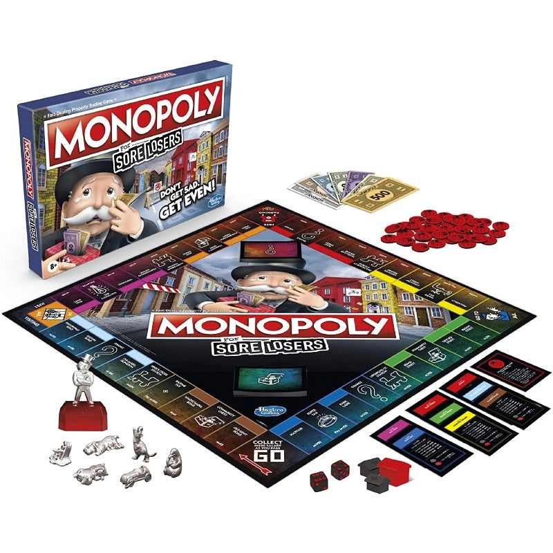 Monopoly For Sore Losers Board Game 8Y+