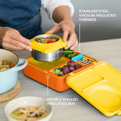 OmieBox Bento Box | Sunshine Yellow