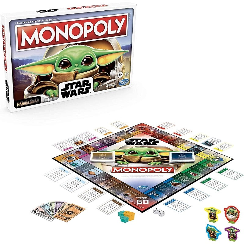 Monopoly Star Wars The Child Edition Board Game 8Y+