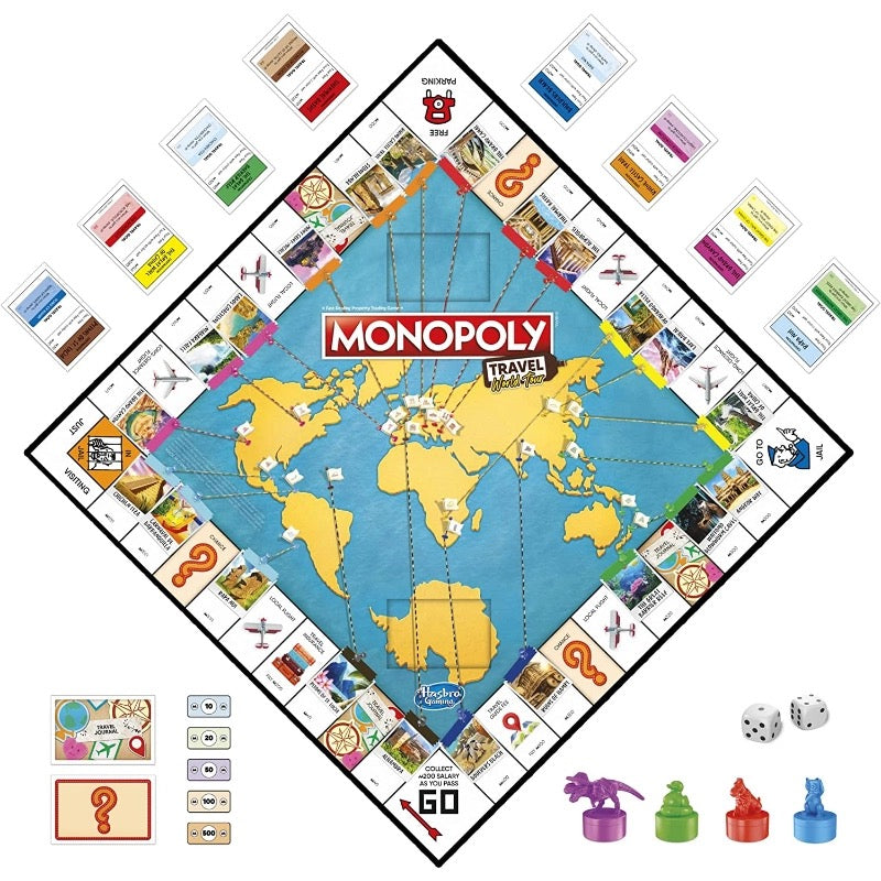 Monopoly Travel World Tour 8Y+