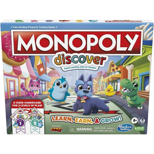 Monopoly Discover Board Game 4Y+