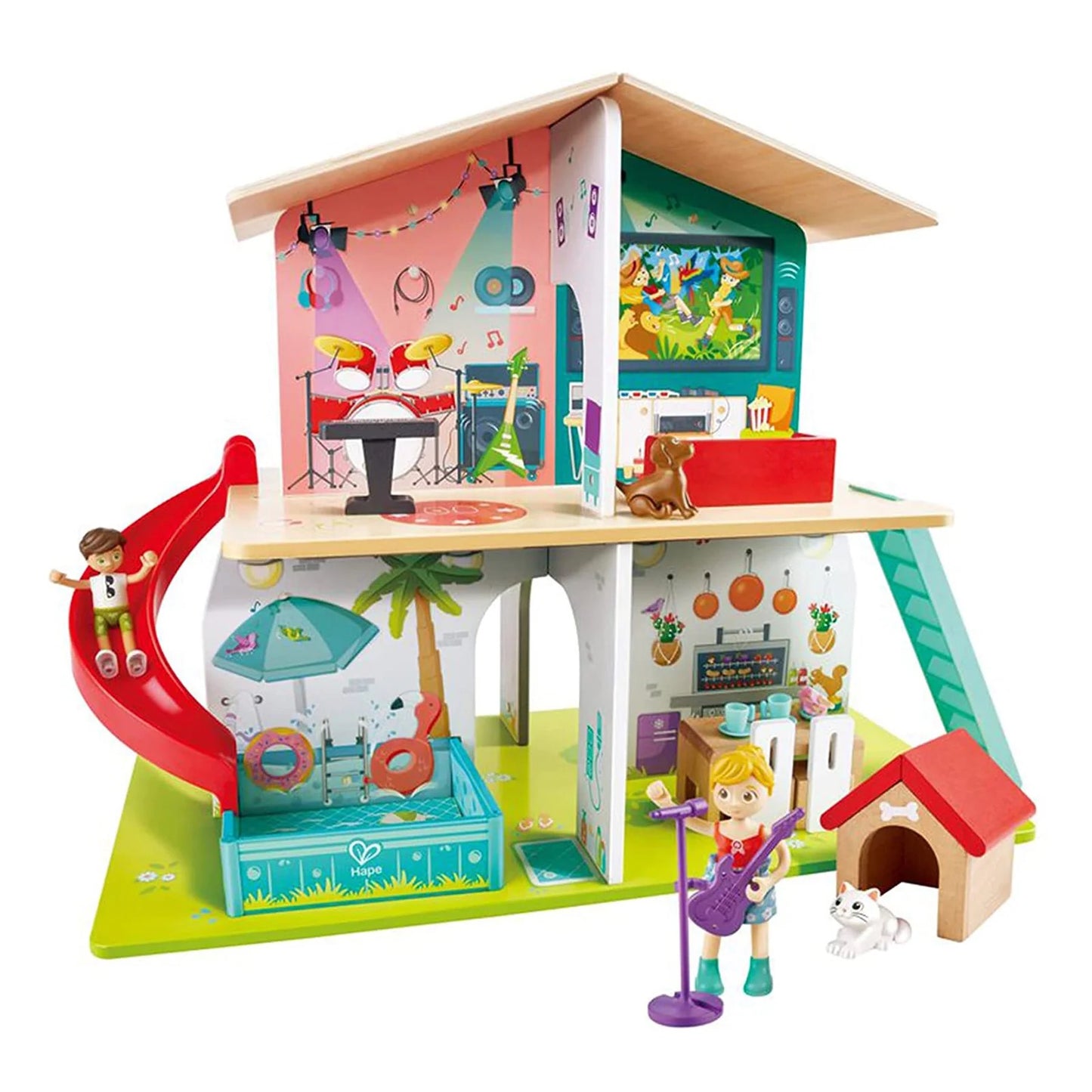 Hape - Rock Slide House Sound Effect