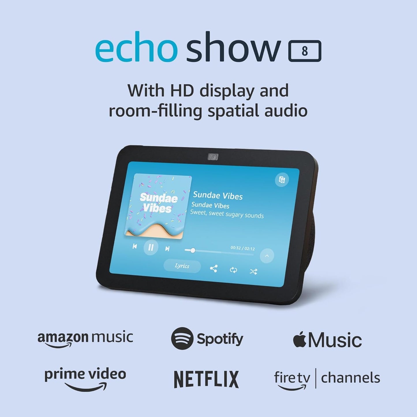 Amazon - Echo Show 8 3rd Gen | 8-inch Smart Display with Alexa