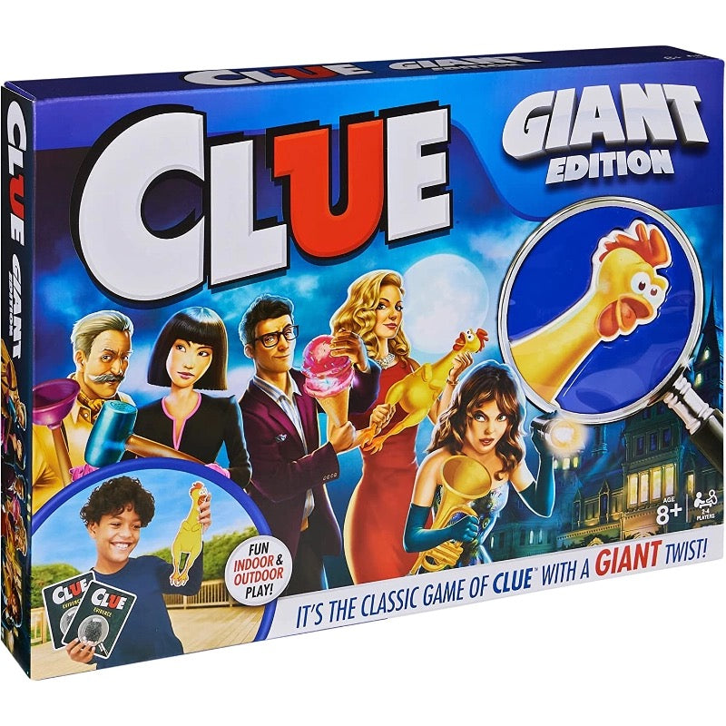 Giant Clue Classic Mystery Party Retro Board Game 8Y+