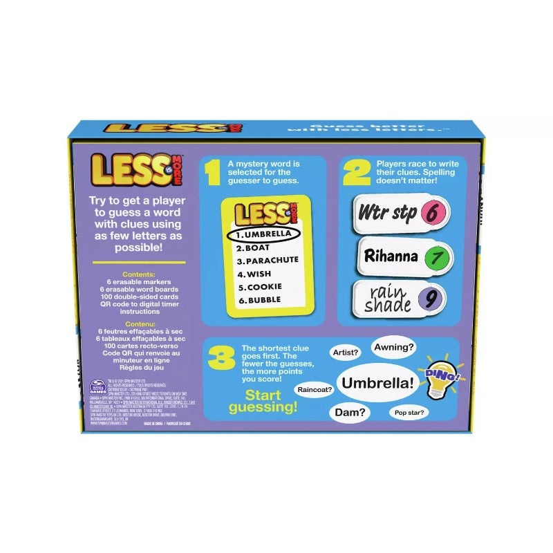 Less is More Board Game 8Y+