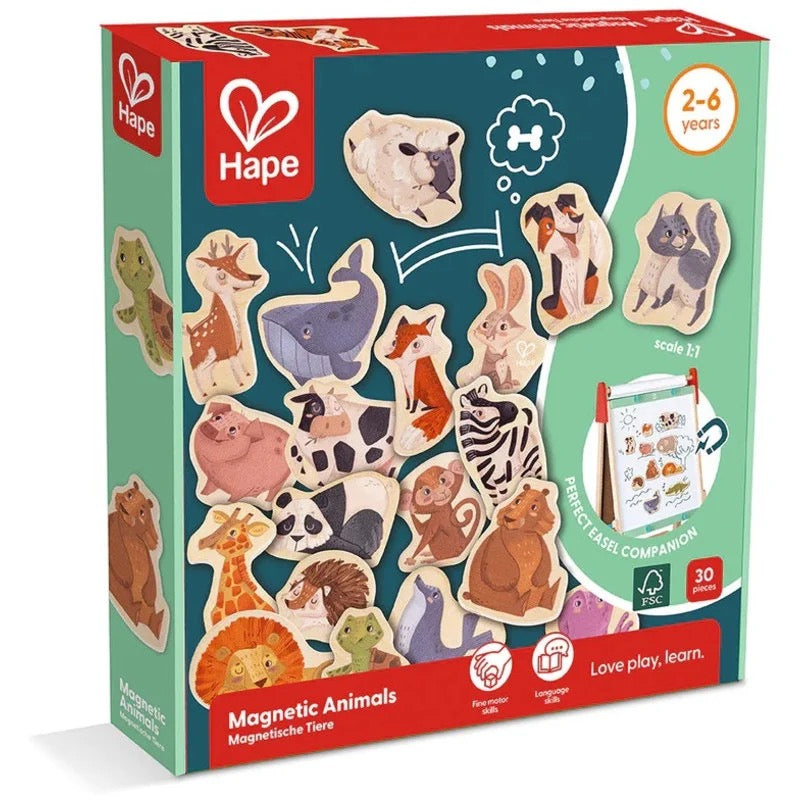 Hape - Magnetic Animals | 30pc