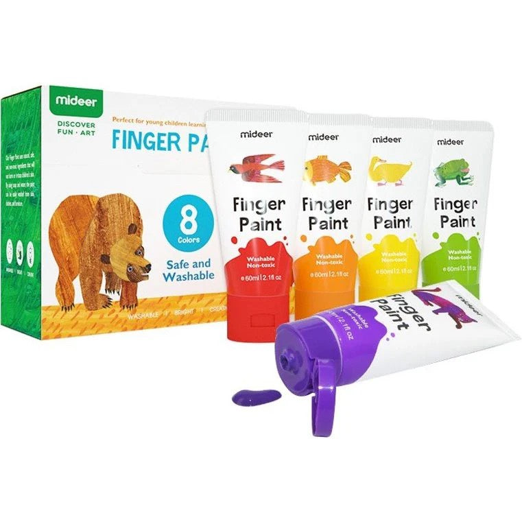 Mideer - Finger Paint | 8pc