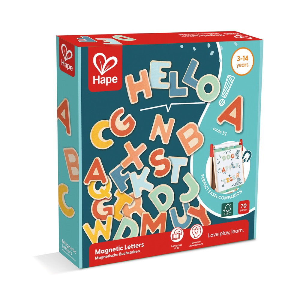 Hape - Magnetic Letters | 70pc