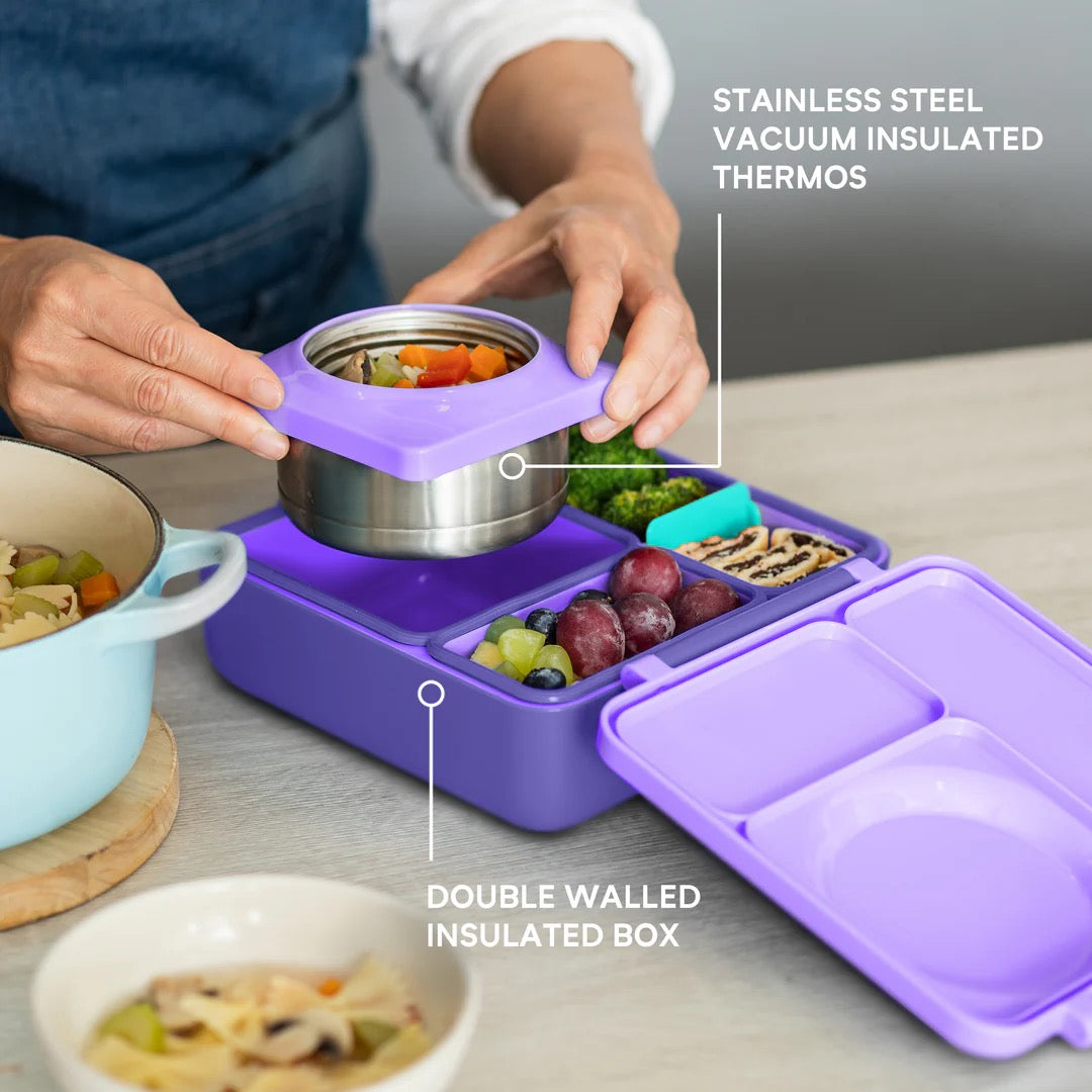 OmieBox Bento Box | Purple Plum