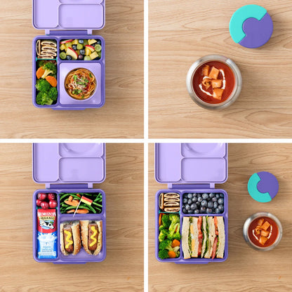 OmieBox Bento Box | Purple Plum