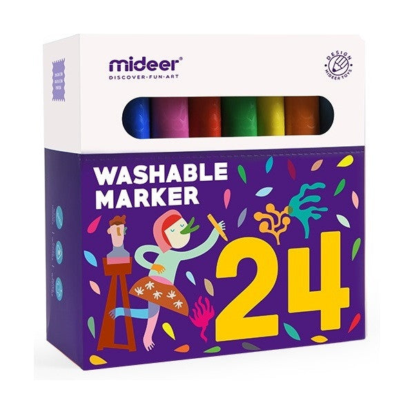 Mideer - Washable Marker | 24pc