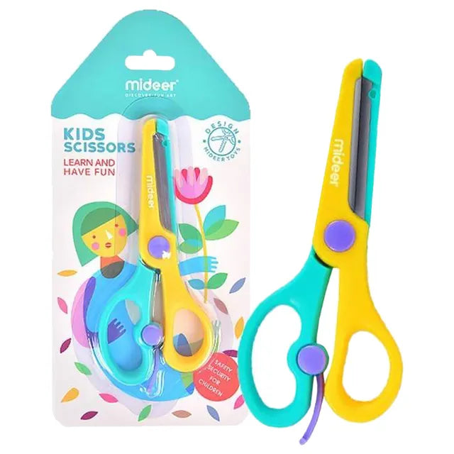 Mideer - Kids Scissors | Yellow Green